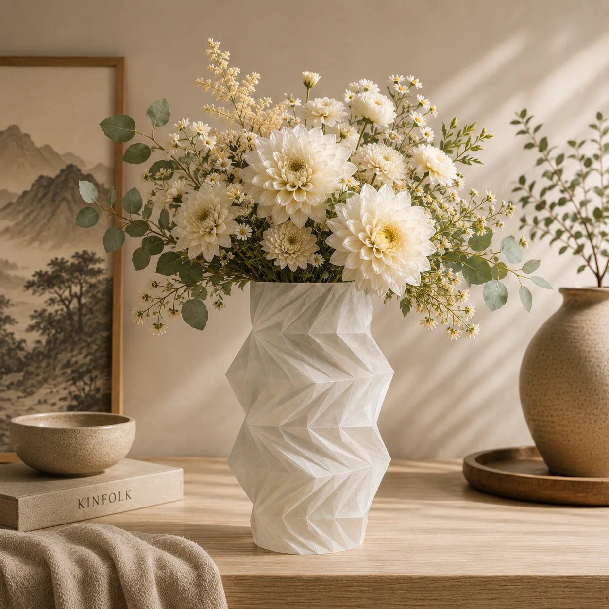 Chevron Vase
