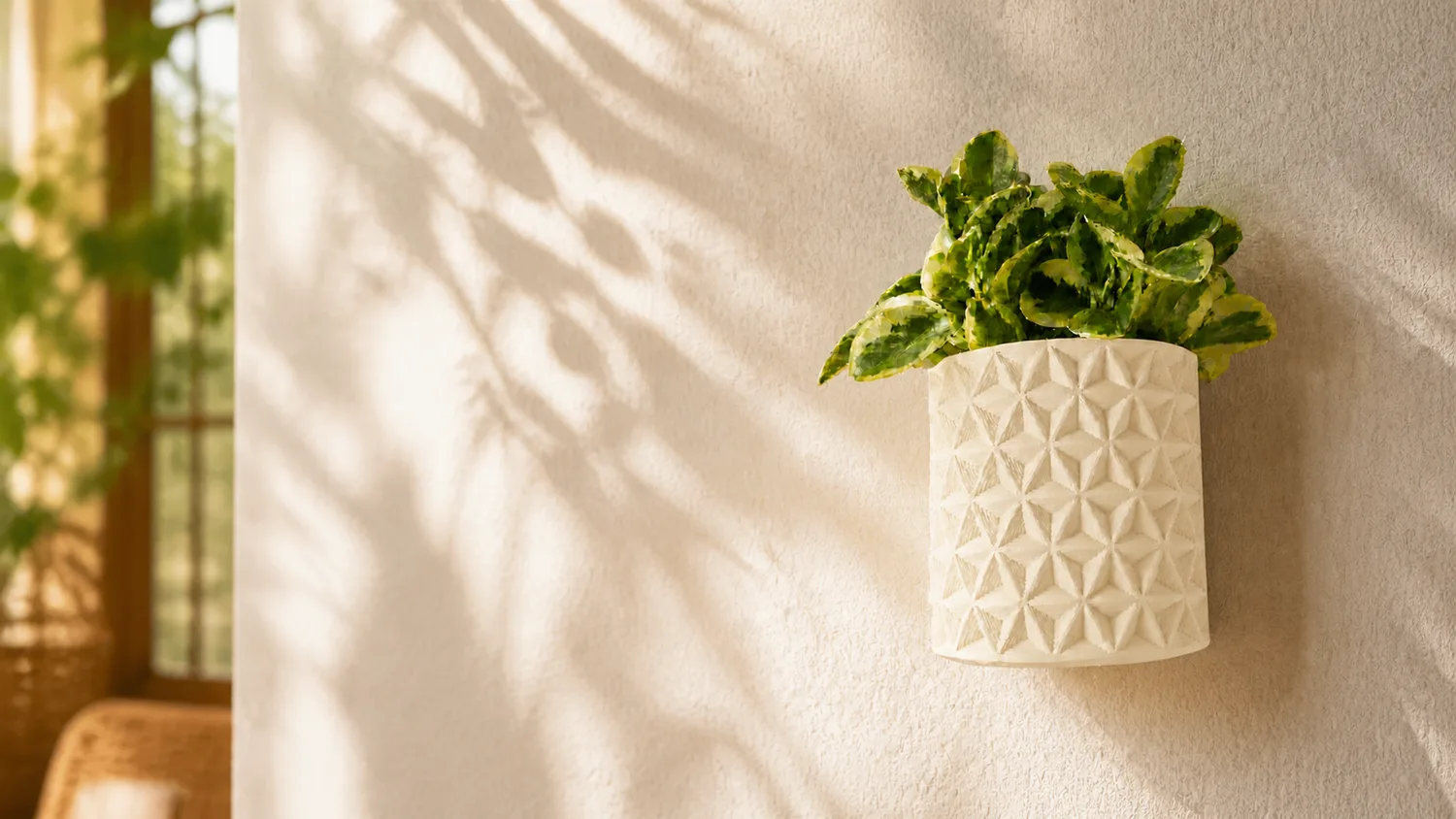 Delta Wall Planter