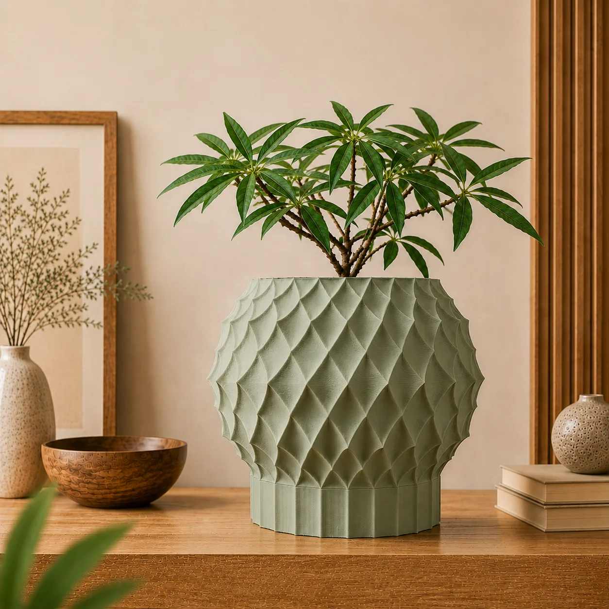 Diamond Weave Planter
