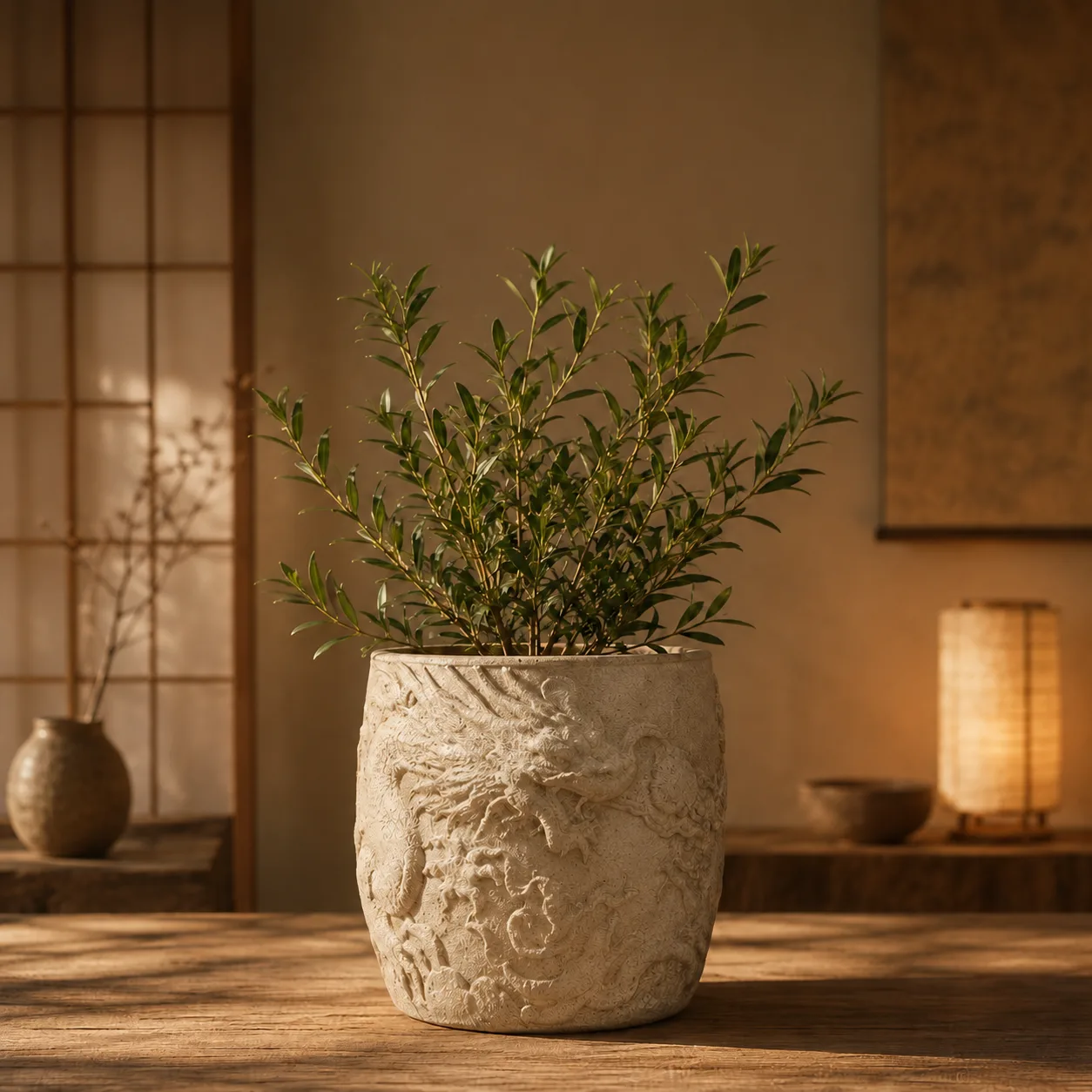 Dragon Planter