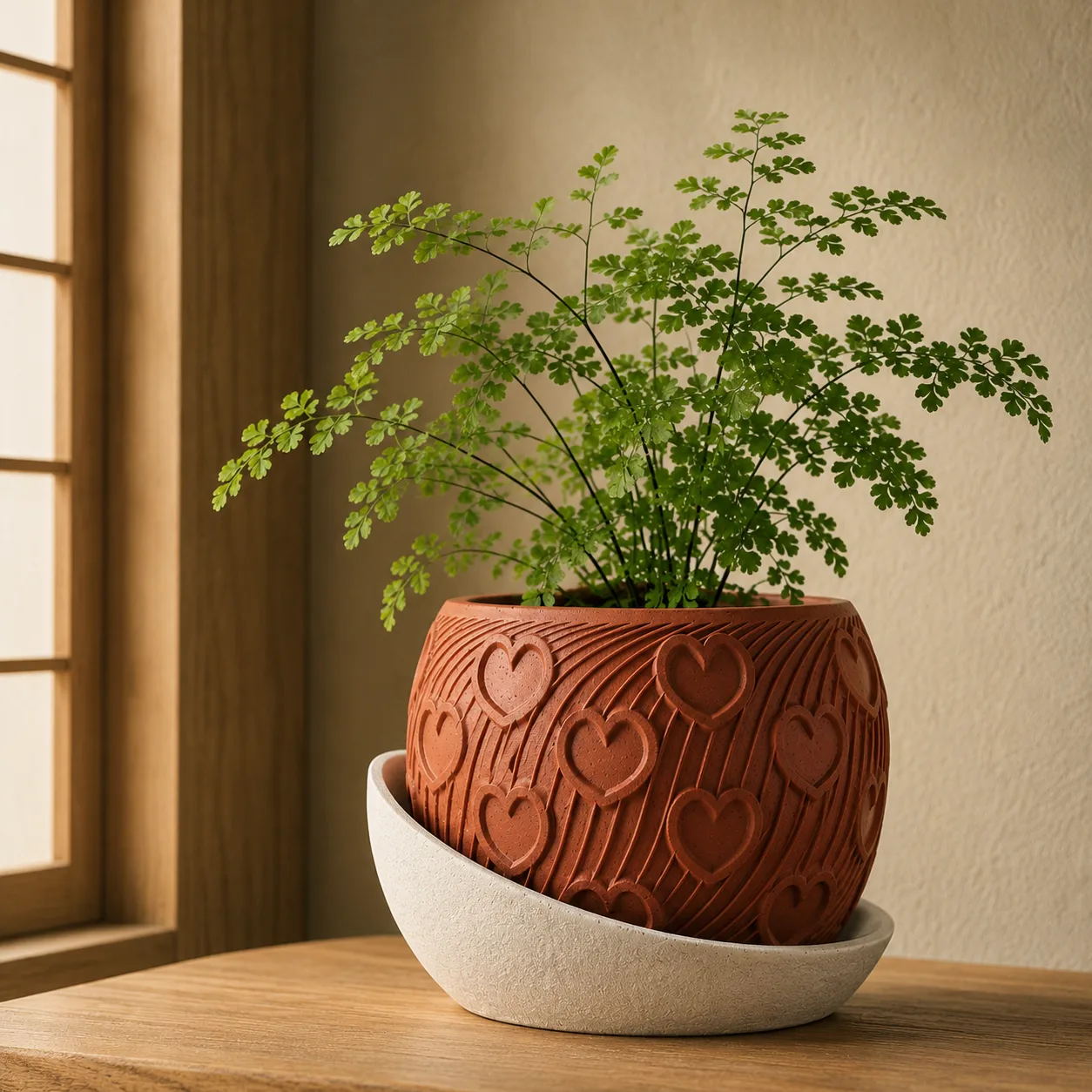 Heart Pattern Planter