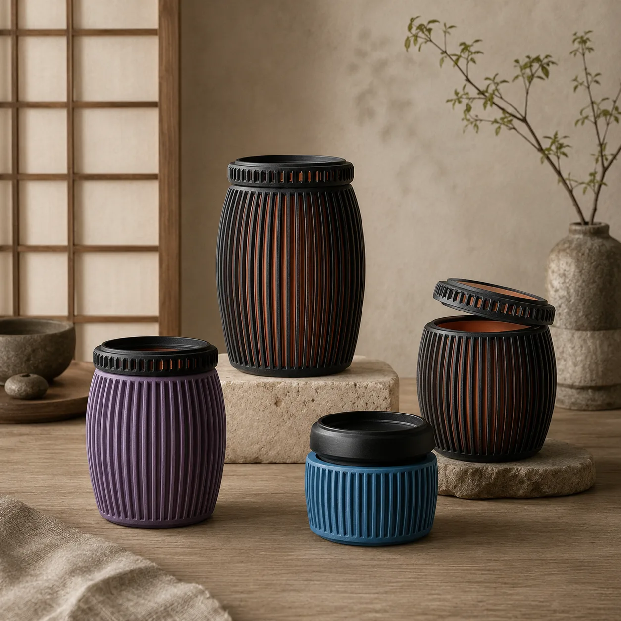 Irides Storage Jar