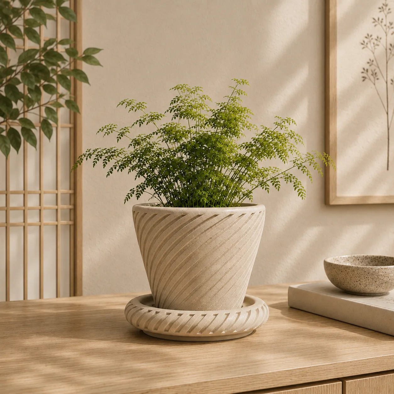 Leiria Spiral Planter