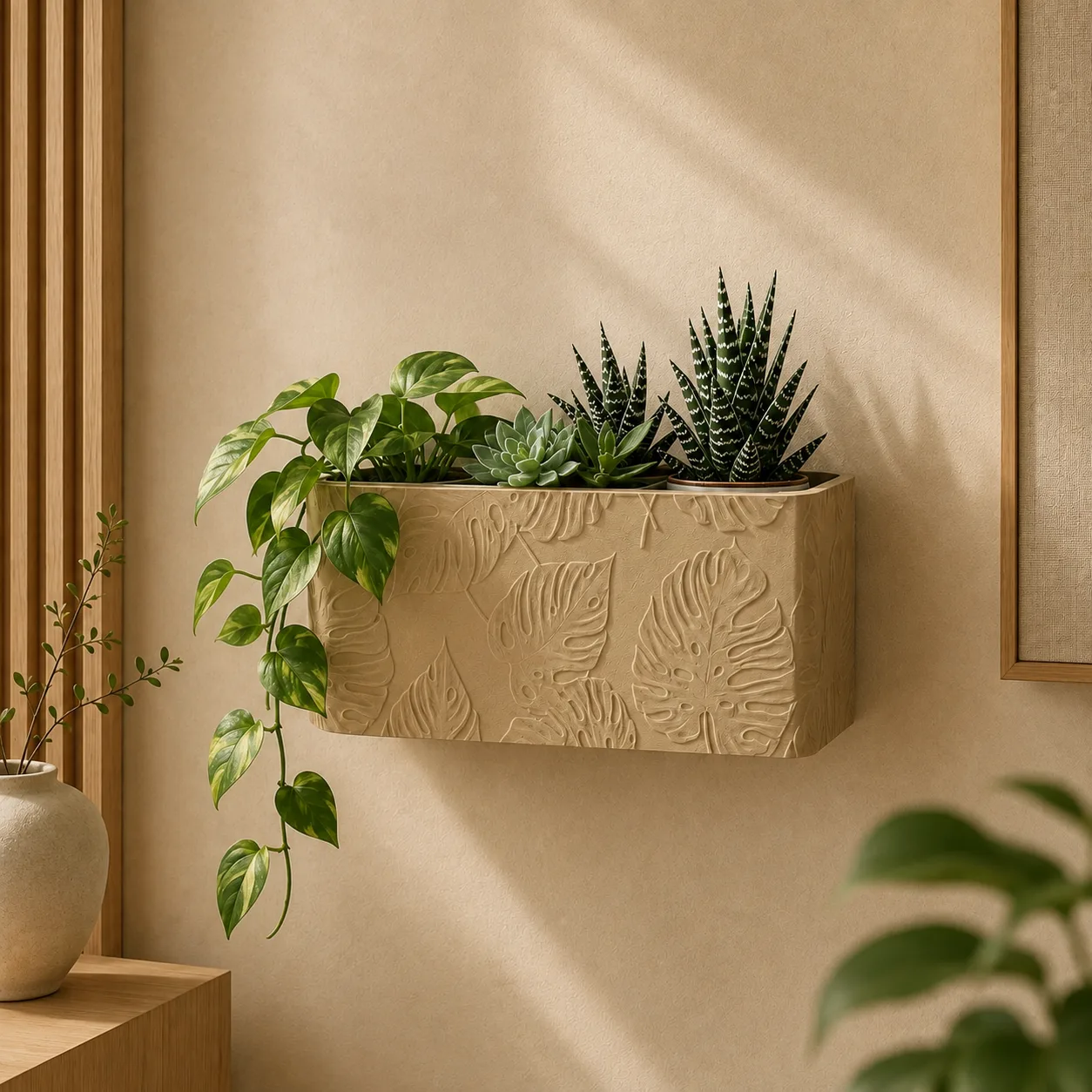 Monstera Wall Planter