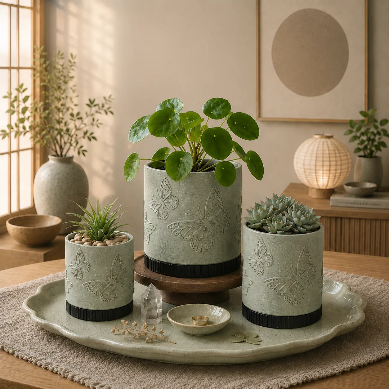 Papillia Butterfly Planter Set
