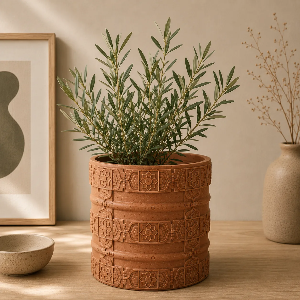 Portuguese Relief Planter