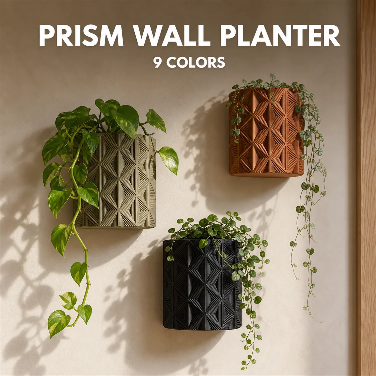 Prism Wall Planter