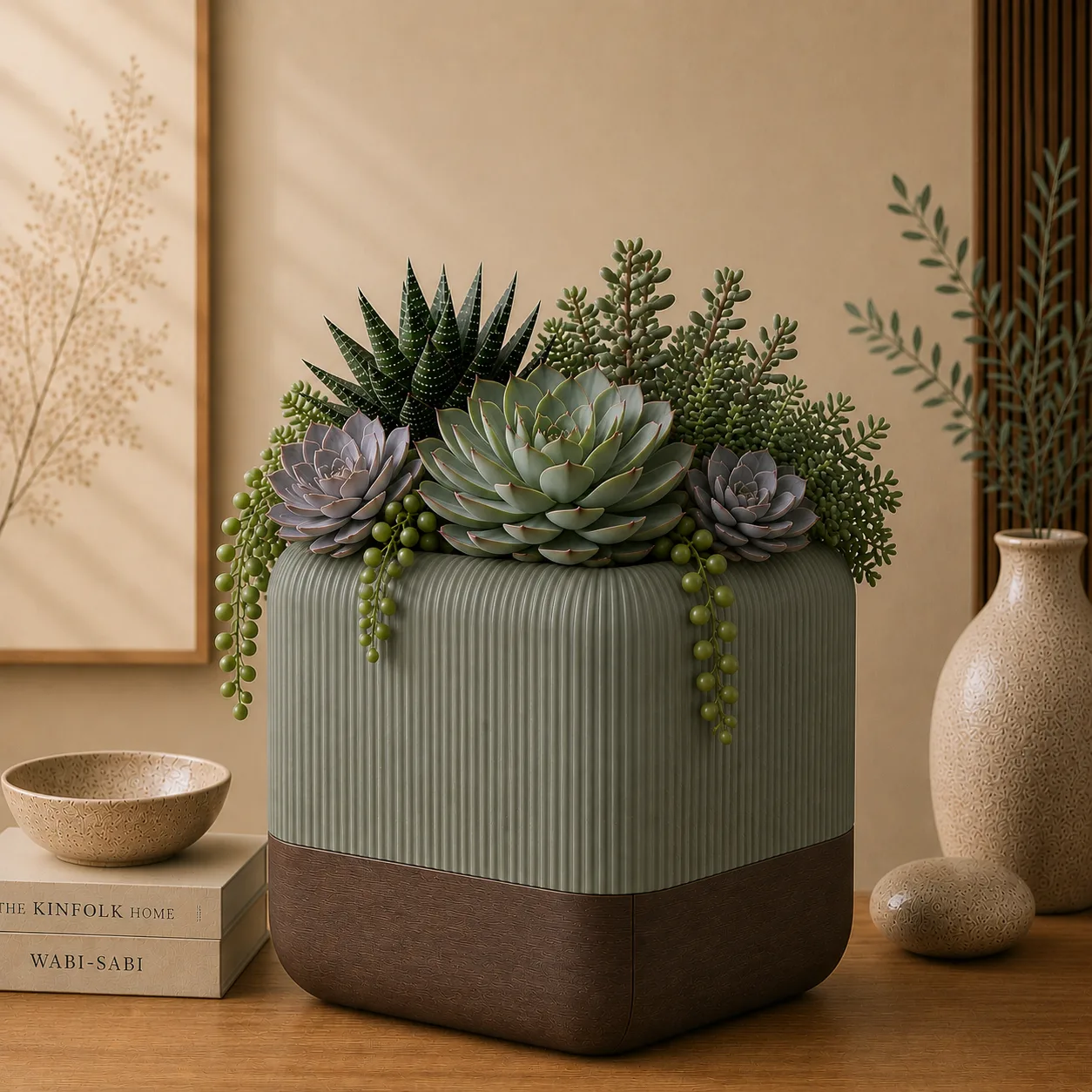Quadra Self-Watering Planter