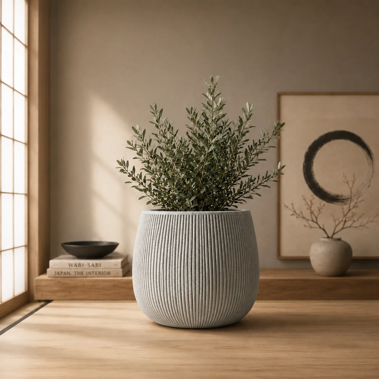 Rillo Ribbed Planter