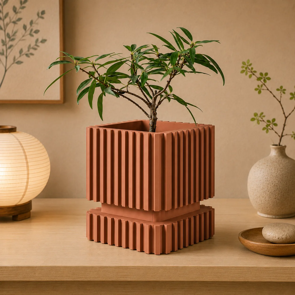Stripes Planter