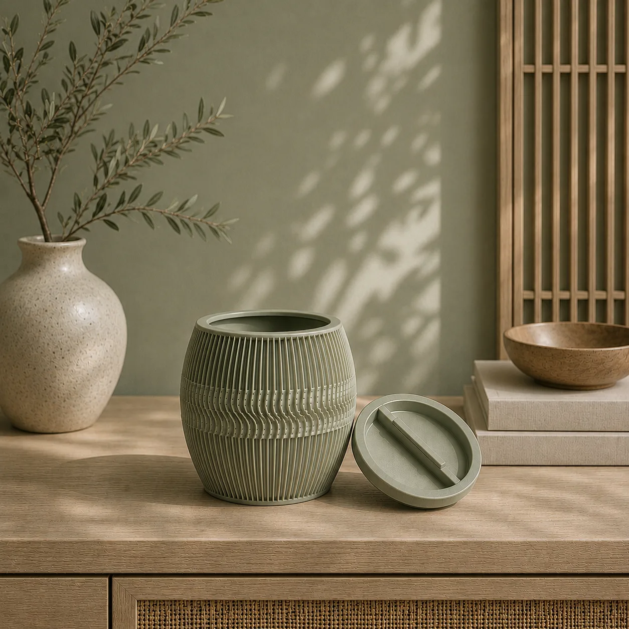 Ultravox Ribbed Container